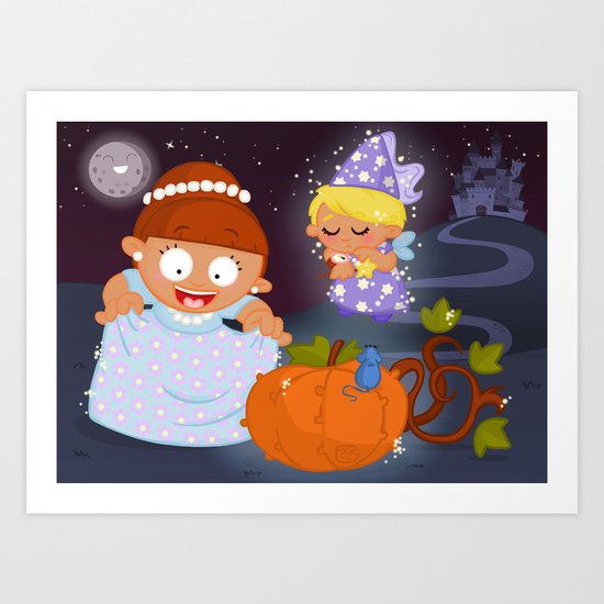 Cinderella Art Print