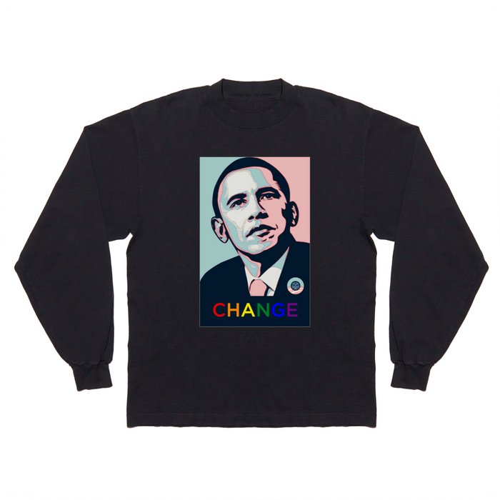 Obama LGBT Long Sleeve T Shirt