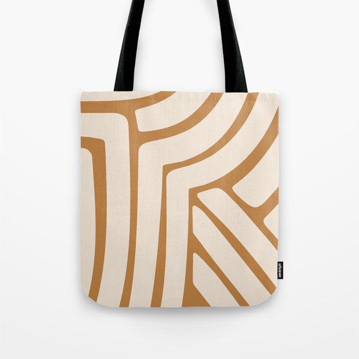 Abstract Stripes XCVI Tote Bag