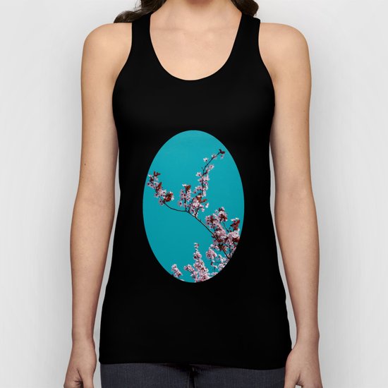Tree in spring Unisex Tank Top