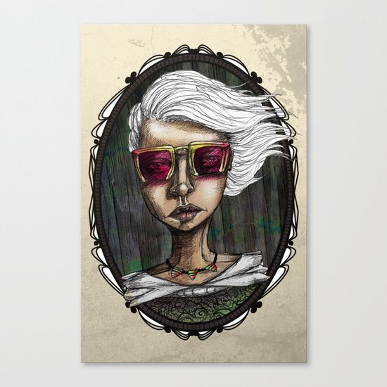 Modern Vintage Canvas Print