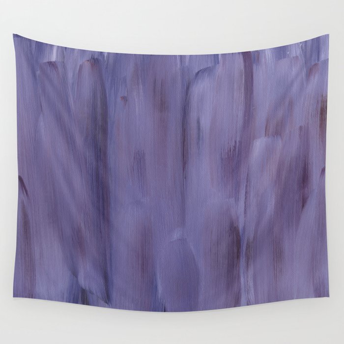 Simple Purple Wall Tapestry