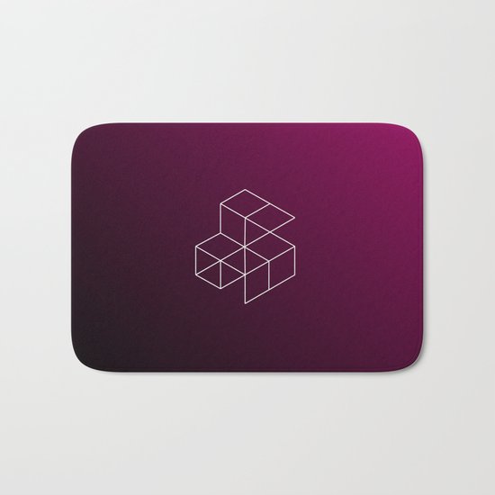 Geometry Bath Mat