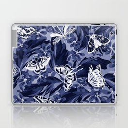 Blue butterflies Laptop Skin