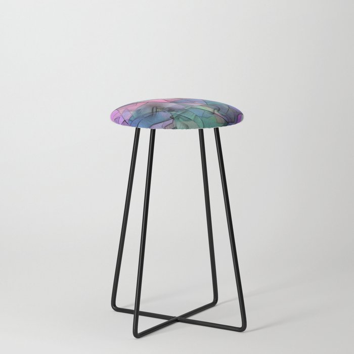 lost faces -02- Counter Stool