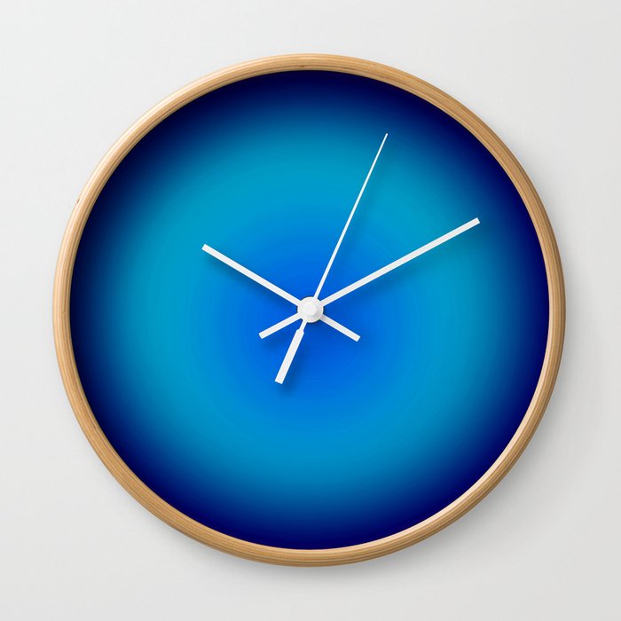 Orb Gradient // Moon Wall Clock