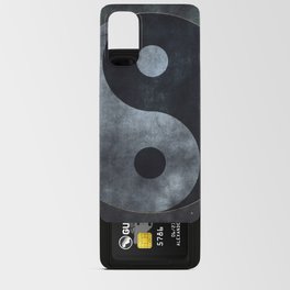 Yin and Yang Symbol Dark Night Grunge Android Card Case