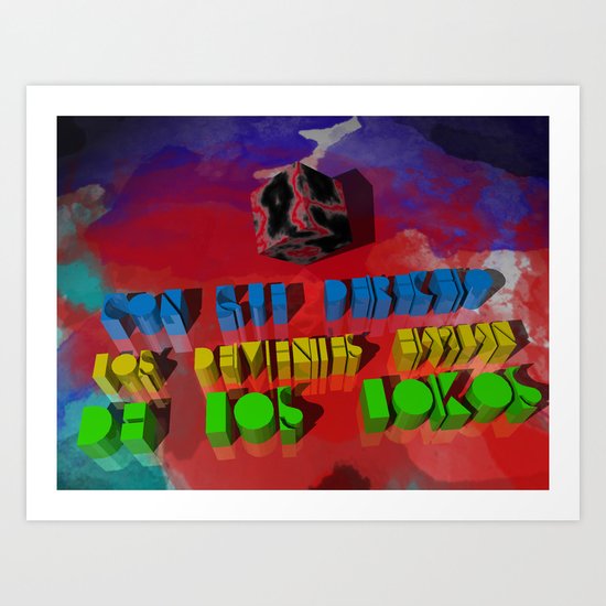 con que.. Art Print