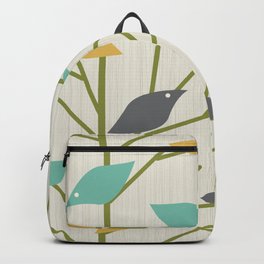 Mid Century Modern Birdsong Backpack
