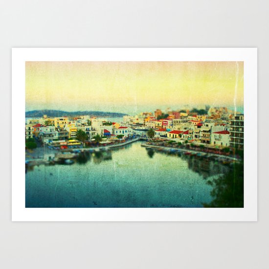 Agios Nikolaos Art Print