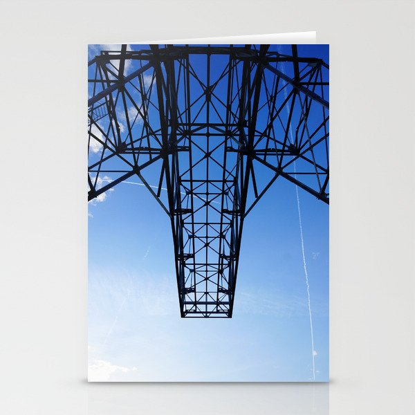 Tower crane | Construction Equipment Stationery Cards
