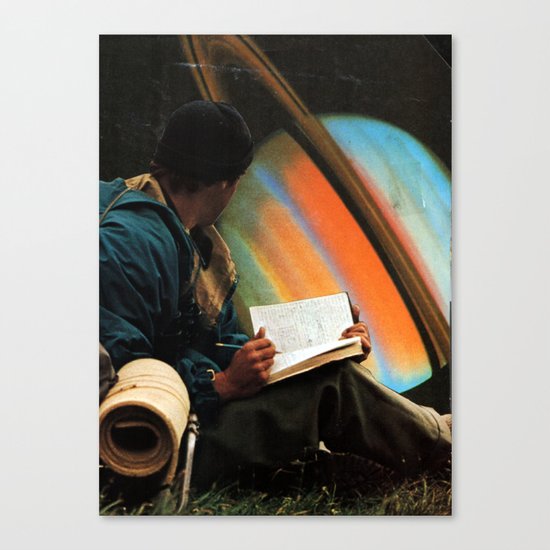 ...space Canvas Print