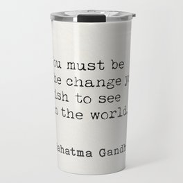 Gandhi qt Travel Mug