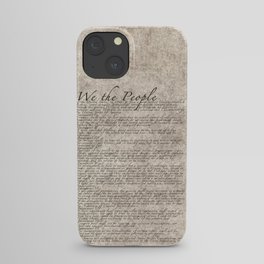 US Constitution - United States Bill of Rights iPhone Case
