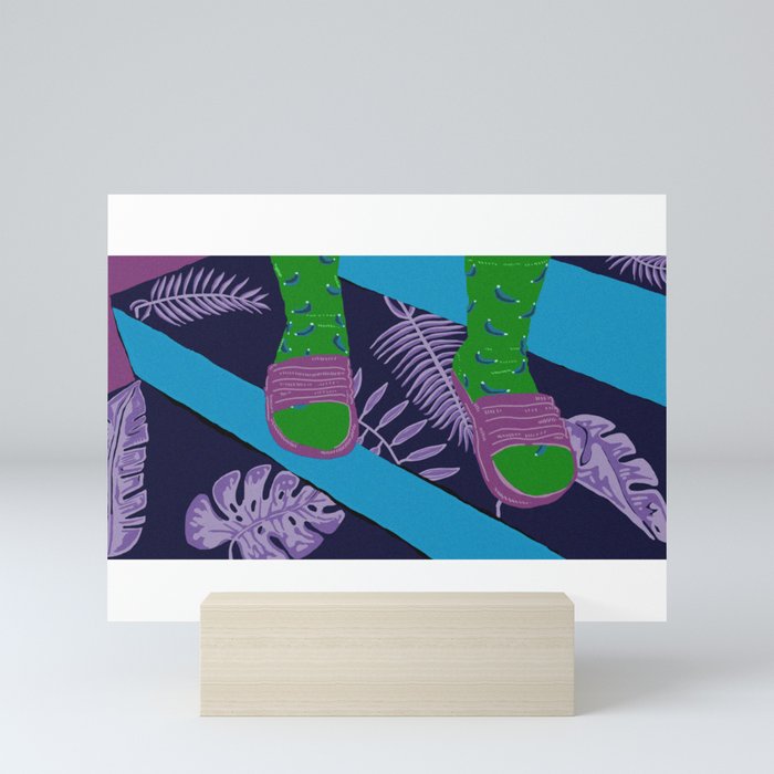 Summer-Socks & Style Inverted 3rd Edition Mini Art Print