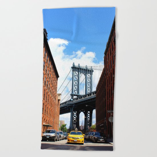 That Brooklyn View - The Empire Peek Beach Towel