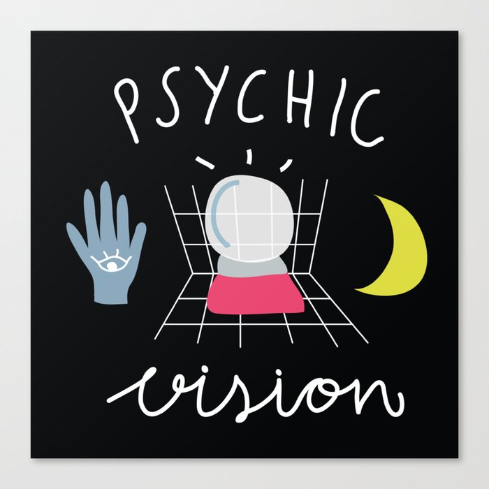 Psychic vision Canvas Print