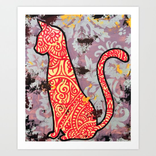 Cat Art Print