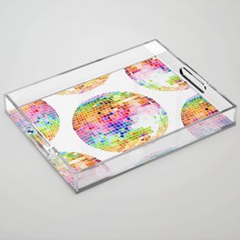 Disco Ball – Rainbow Acrylic Tray