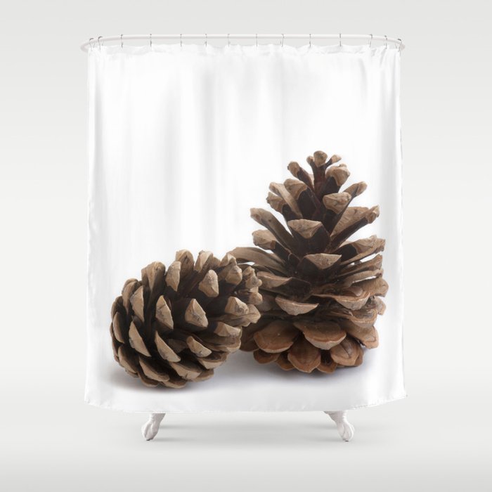 Two Pinecones Shower Curtain By Igorsin Society6
