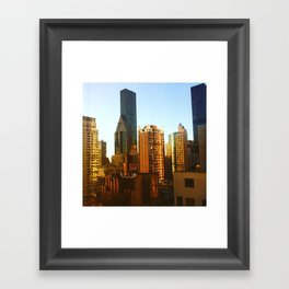 New York Manhattan Framed Art Print