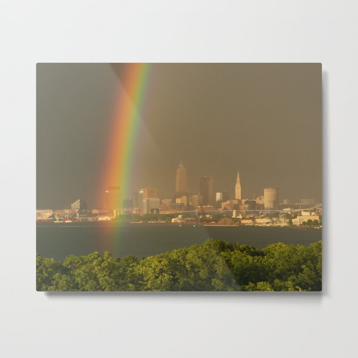 Cleveland Skyline #7 Metal Print
