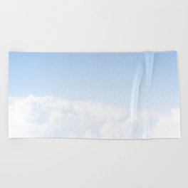 Blue Sky over Australia Beach Towel