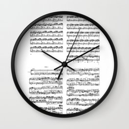 well-tempered clavier Wall Clock