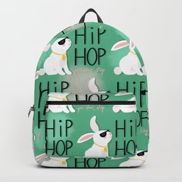Hip Hop Ya Don't Stop Bunny Backpack