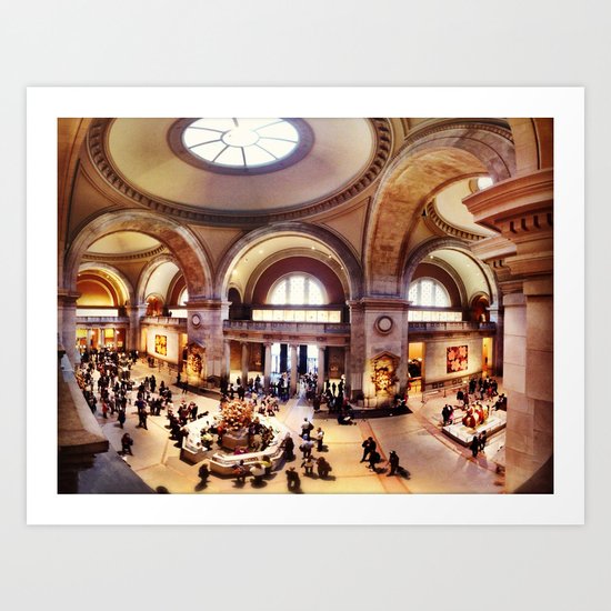Metropolitan Museum of Art Art Print by Emily Werboff ...