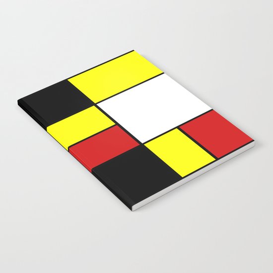 Abstract #378 Mondriaan Notebook
