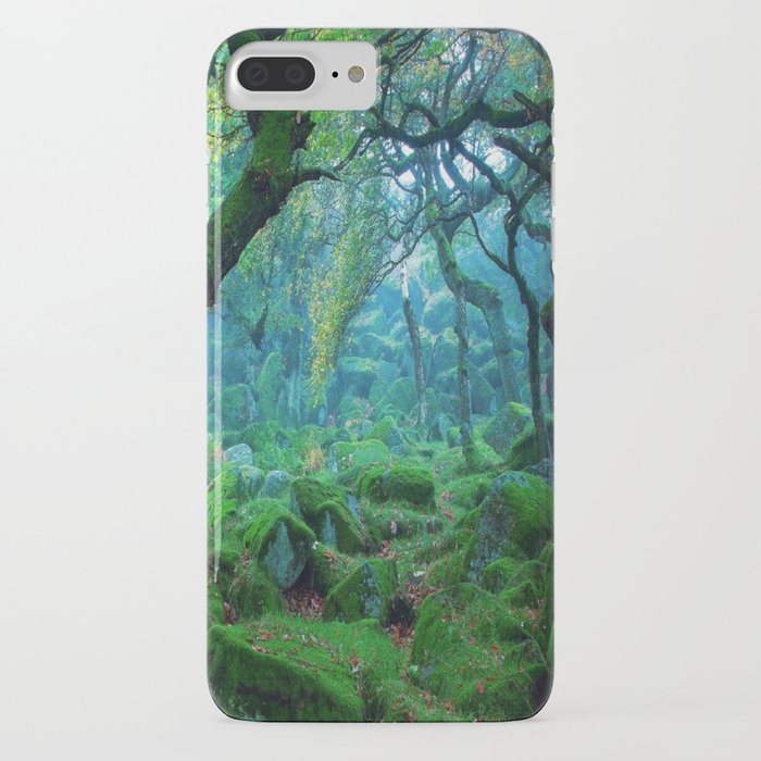 enchanted forest mood iphone case