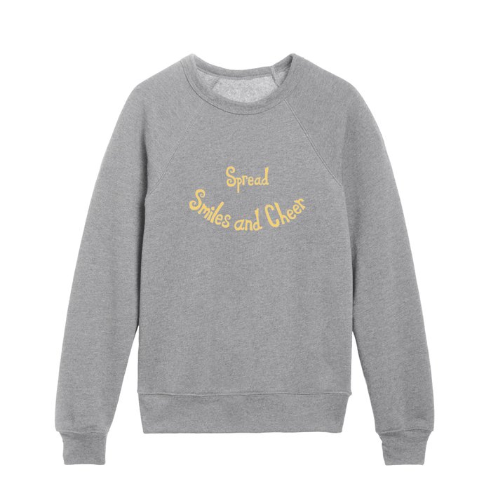 Spread Smiles and Cheer Kids Crewneck