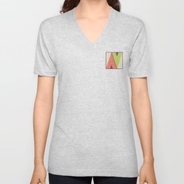 The Average Vegans - Logo V Neck T Shirt
