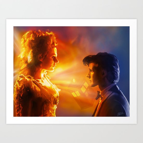 The Doctor's Wife Art Print