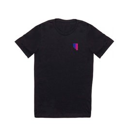 Bisexual and Biromantic T Shirt | Pride, Bi, Abstract, Biromantic, Flag, Bisexual, Graphicdesign, Sexuality 