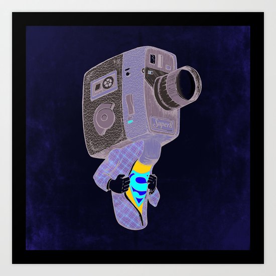 Super8 Art Print