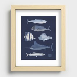 Under the sea Recessed Framed Print