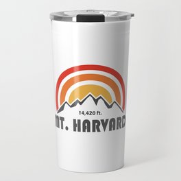 Mt. Harvard Colorado Travel Mug