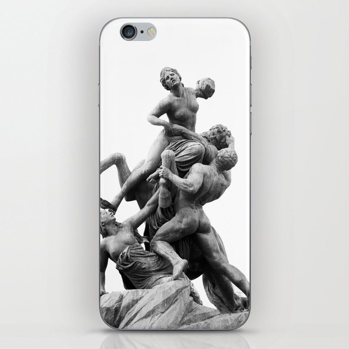 Theseus saving Hippodamia Statue #1 #wall #art #society6 iPhone Skin