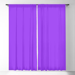 Bright Fluorescent Neon Purple Blackout Curtain