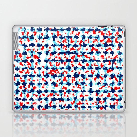Abstract Beach Floral Laptop & iPad Skin