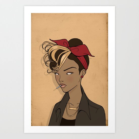 Out come the wolves Art Print