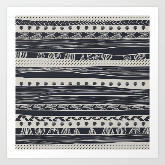 aztec Art Print