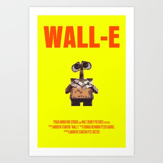 Wall-E Art Print