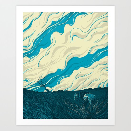 MBison Art Print