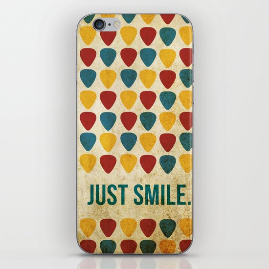 Just Smile. iPhone Skin