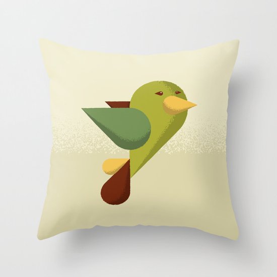 Bird Throw Pillow