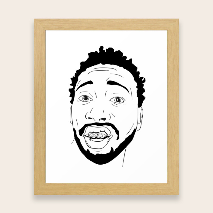 Ol Dirty Bastard Framed Art Print By Lyndseymay Society6
