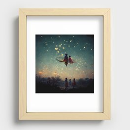 Learning to Fly Recessed Framed Print